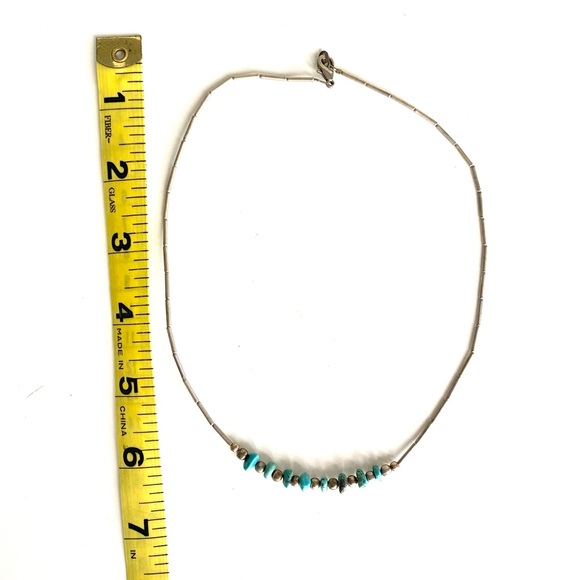 Vintage Southwestern Style Turquoise Jewelry 10 Piece Lot - Picture 8 of 16